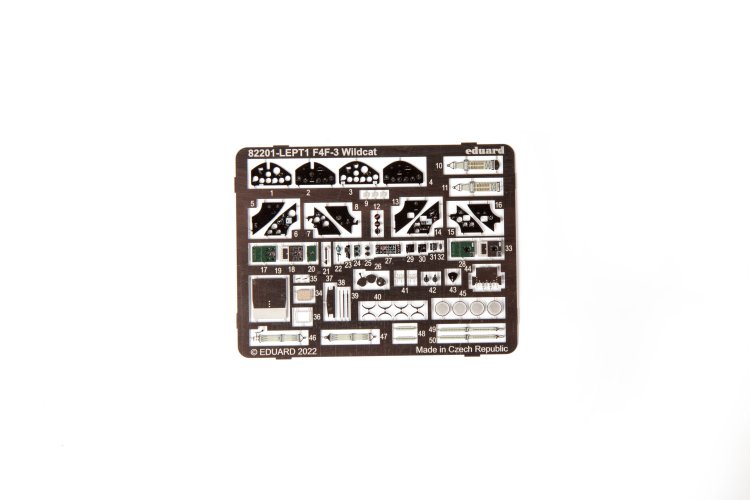 1:48 Eduard 82201 Grumman F4F-3 Wildcat - ProfiPACK Edition - Amerikaans Jachtvliegtuig - Edu82201 6 - EDU82201
