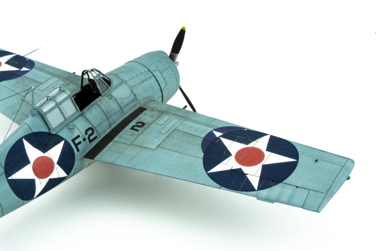 1:48 Eduard 82201 Grumman F4F-3 Wildcat - ProfiPACK Edition - Amerikaans Jachtvliegtuig - Edu82201 60 - EDU82201