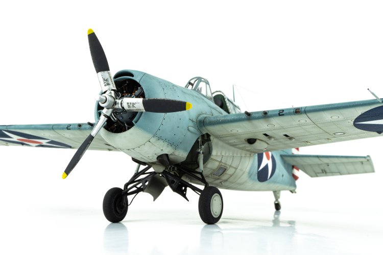 1:48 Eduard 82201 Grumman F4F-3 Wildcat - ProfiPACK Edition - Amerikaans Jachtvliegtuig - Edu82201 64 - EDU82201