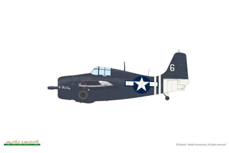 1:48 Eduard 82205 Grumman F4F Wildcat - FM-2 Wildcat - ProfiPACK Edition - Propeller Vliegtuig - Edu82205 5 - EDU82205