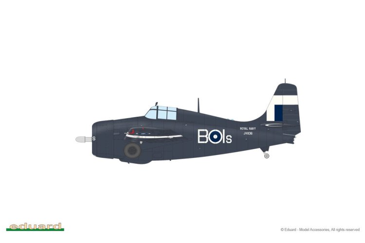 1:48 Eduard 82205 Grumman F4F Wildcat - FM-2 Wildcat - ProfiPACK Edition - Propeller Vliegtuig - Edu82205 7 - EDU82205