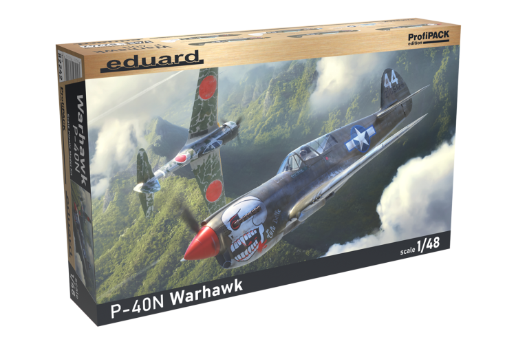 1:48 Eduard 82242 Curtiss P-40N Warhawk WWII - Amerikaans Propellervliegtuig - Edu82242 1 - EDU82242