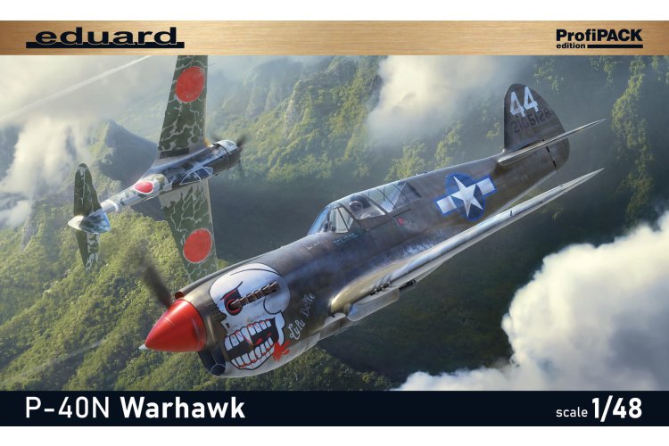 1:48 Eduard 82242 Curtiss P-40N Warhawk WWII - Amerikaans Propellervliegtuig - Edu82242 2 - EDU82242