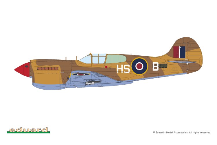 1:48 Eduard 82243 Curtiss P-40K Warhawk Short Tail - ProfiPACK Edition - American Fighter Aircraft - Edu82243 8 - EDU82243