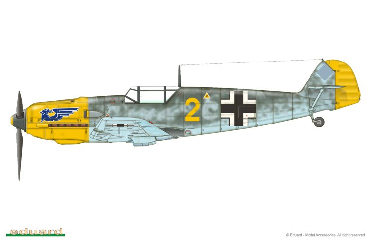 1:48 Eduard 8261 Messerschmitt Bf 109E-1 - ProfiPACK Edition - Duits Jachtvliegtuig - Edu8261 14 - EDU8261