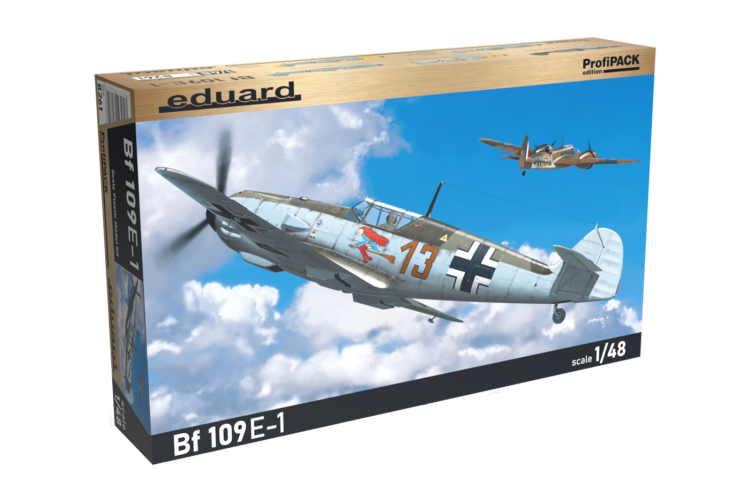 1:48 Eduard 8261 Messerschmitt Bf 109E-1 - ProfiPACK Edition - Duits Jachtvliegtuig - Edu8261 2 - EDU8261