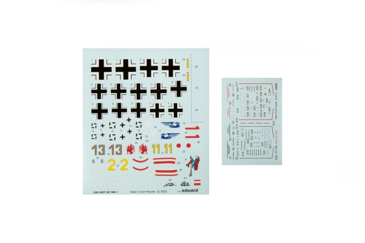 1:48 Eduard 8261 Messerschmitt Bf 109E-1 - ProfiPACK Edition - Duits Jachtvliegtuig - Edu8261 5 - EDU8261