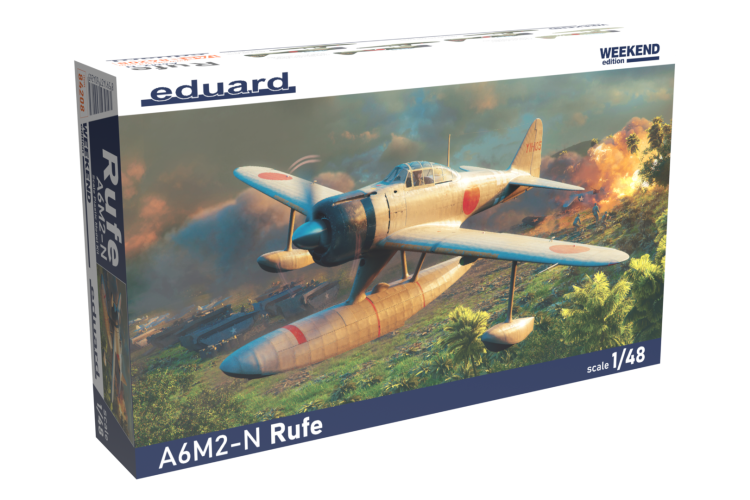 1:48 Eduard 84208 Nakajima A6M2-N Rufe - Weekend Edition WWII - Japans Propellervliegtuig - Edu84208 1 - EDU84208
