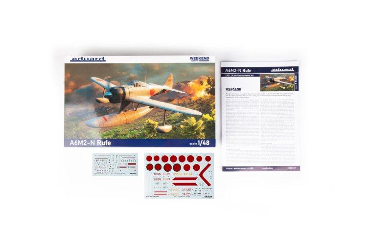 1:48 Eduard 84208 Nakajima A6M2-N Rufe - Weekend Edition WWII - Japans Propellervliegtuig - Edu84208 3 - EDU84208