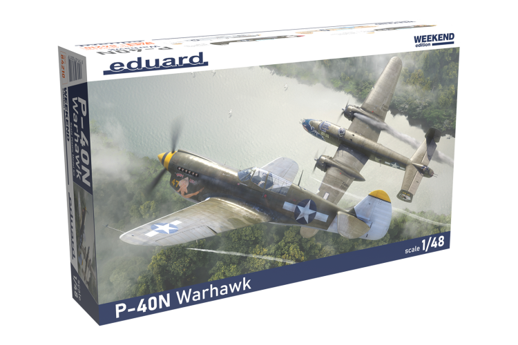 1:48 Eduard 84210 Curtiss P-40N Warhawk - Weekend Edition - Amerikaans Propellervliegtuig - Edu84210 1 - EDU84210