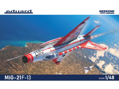 1:48 Eduard 84213 Mikoyan-Gurevich MiG-21F-13 Fishbed - Weekend Edition - Sovjet Straaljager - Edu84213 1 - EDU84213