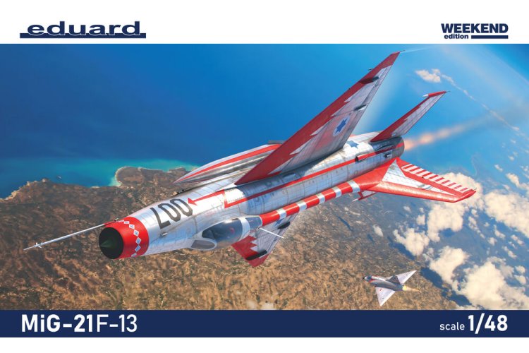 1:48 Eduard 84213 Mikoyan-Gurevich MiG-21F-13 Fishbed - Weekend Edition - Sovjet Straaljager - Edu84213 1 - EDU84213