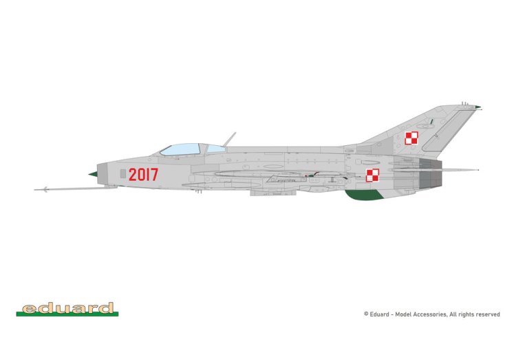 1:48 Eduard 84213 Mikoyan-Gurevich MiG-21F-13 Fishbed - Weekend Edition - Sovjet Straaljager - Edu84213 6 - EDU84213