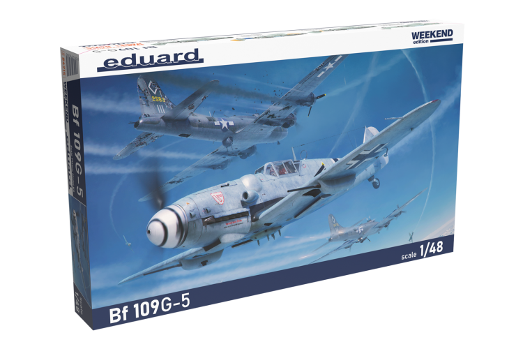 1:48 Eduard 84215 Messerschmitt Bf 109G-5 WWII - Weekend Edition - German Fighter Aircraft - Edu84215 1 - EDU84215