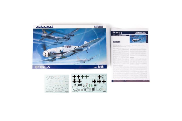1:48 Eduard 84215 Messerschmitt Bf 109G-5 WWII - Weekend Edition - German Fighter Aircraft - Edu84215 3 - EDU84215