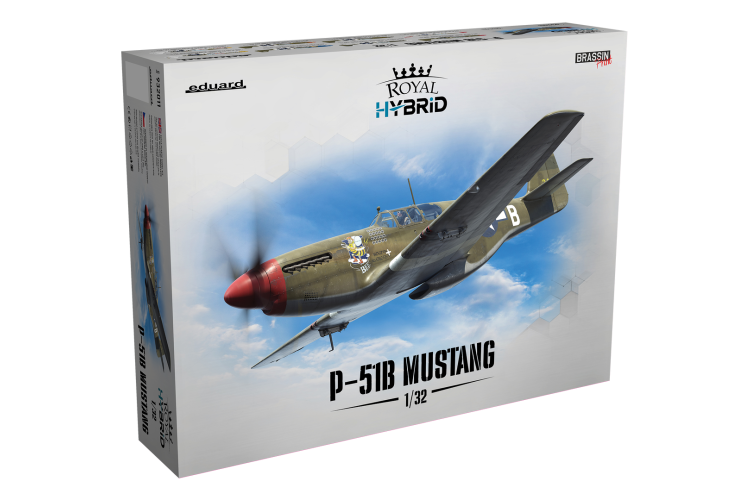 1:32 Eduard 932011 P-51B Mustang - Royal Hybrid - Amerikaans Jachtvliegtuig - Edu932011 1 - EDU932011