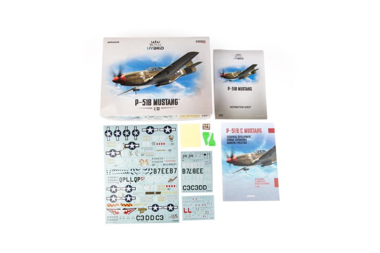 1:32 Eduard 932011 P-51B Mustang - Royal Hybrid - Amerikaans Jachtvliegtuig - Edu932011 11 - EDU932011