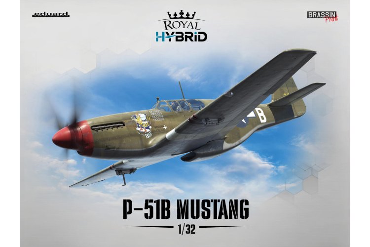 1:32 Eduard 932011 P-51B Mustang - Royal Hybrid - Amerikaans Jachtvliegtuig - Edu932011 2 - EDU932011