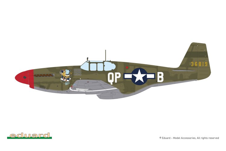 1:32 Eduard 932011 P-51B Mustang - Royal Hybrid - Amerikaans Jachtvliegtuig - Edu932011 3 - EDU932011