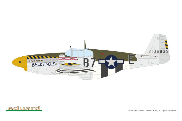 1:32 Eduard 932011 P-51B Mustang - Royal Hybrid - Amerikaans Jachtvliegtuig - Edu932011 6 - EDU932011