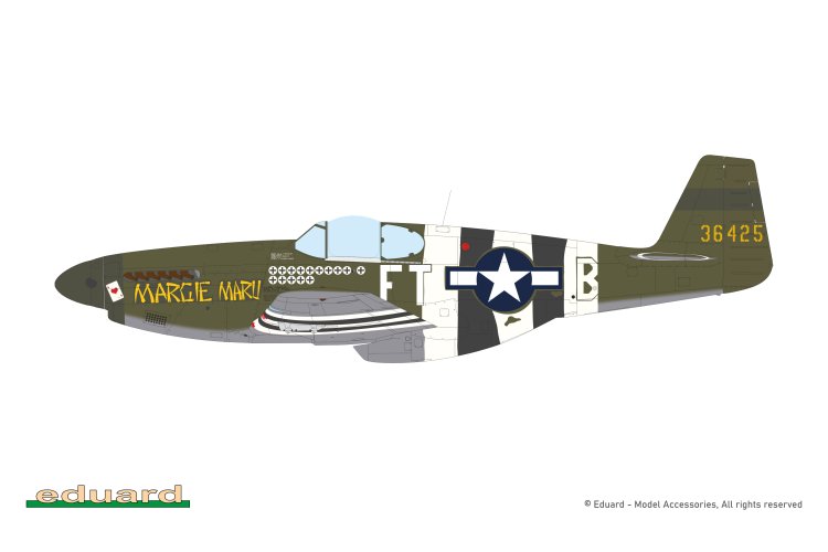 1:32 Eduard 932011 P-51B Mustang - Royal Hybrid - Amerikaans Jachtvliegtuig - Edu932011 8 - EDU932011