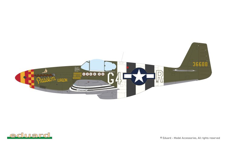 1:32 Eduard 932011 P-51B Mustang - Royal Hybrid - Amerikaans Jachtvliegtuig - Edu932011 9 - EDU932011