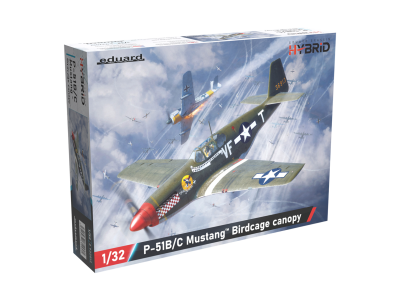 1:32 Eduard 932012 North American P-51B/C Mustang Birdcage Canopy WWII - American Fighter Aircraft - Edu932012 1 - EDU932012