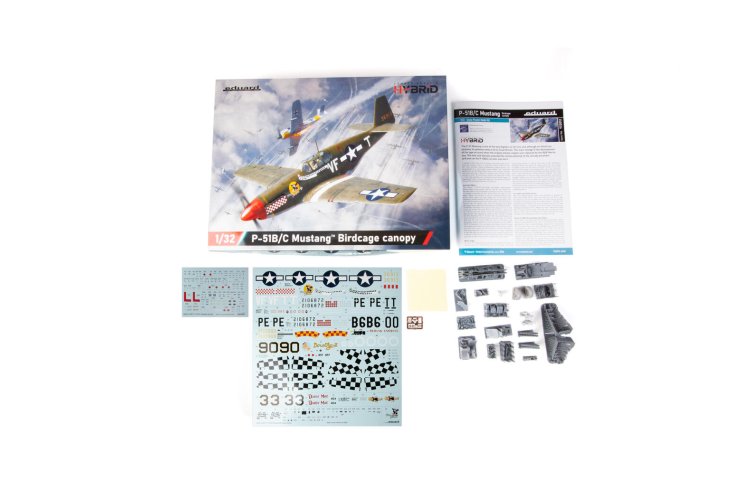 1:32 Eduard 932012 North American P-51B/C Mustang Birdcage Canopy WWII - American Fighter Aircraft - Edu932012 3 - EDU932012