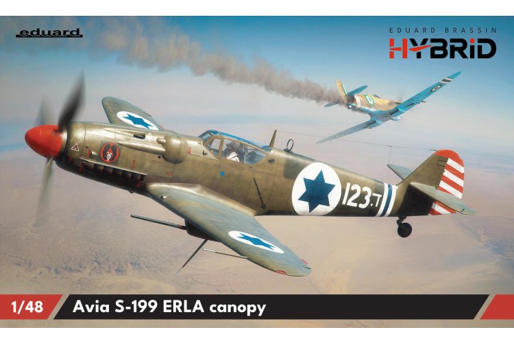 1:48 Eduard 948011 Avia S-199 Erla Canopy &ndash; Hybrid Edition &ndash; Czech Propeller Aircraft - Edu948011 2 - EDU948011