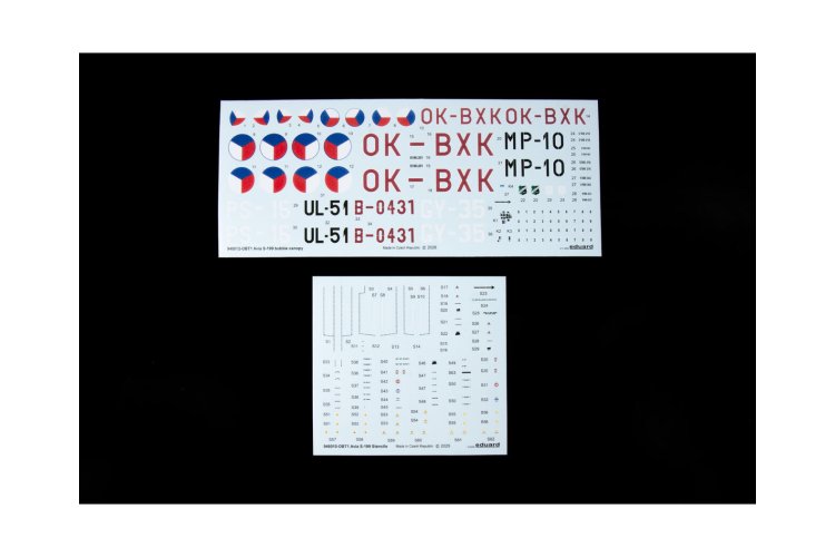 1:48 Eduard 948012 Avia S-199 Bubble Canopy &ndash; Hybrid Brassin Edition &ndash; Czech Propeller Aircraft - Edu948012 4 - EDU948012