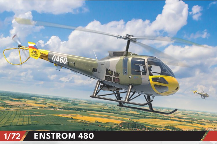 1:72 Eduard 972012 Enstrom 480 &ndash; American Helicopter - Edu972012 1 - EDU972012