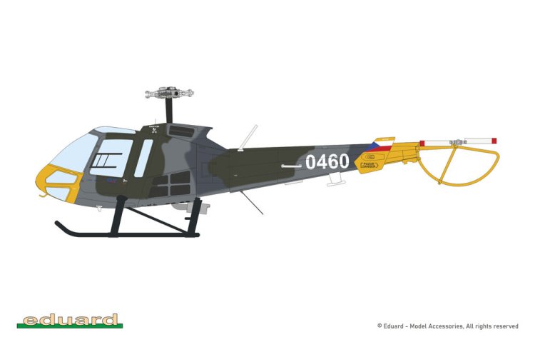 1:72 Eduard 972012 Enstrom 480 &ndash; American Helicopter - Edu972012 2 - EDU972012