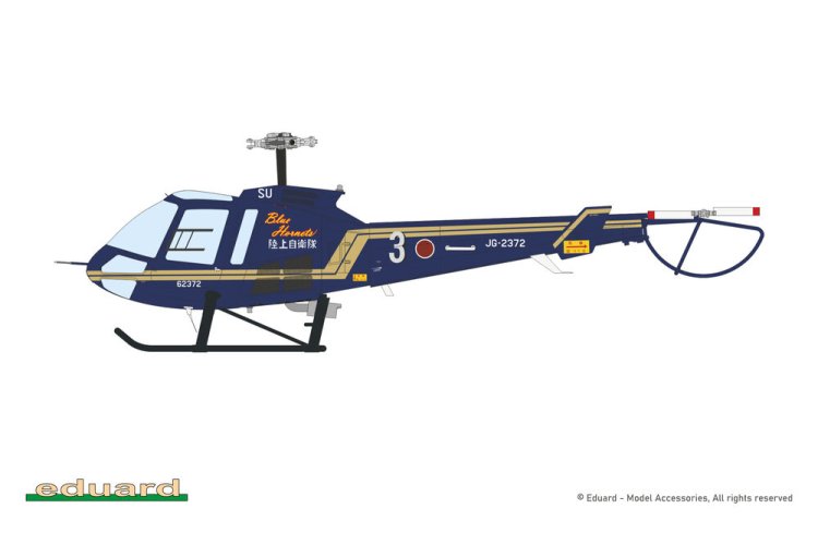 1:72 Eduard 972012 Enstrom 480 &ndash; American Helicopter - Edu972012 4 - EDU972012