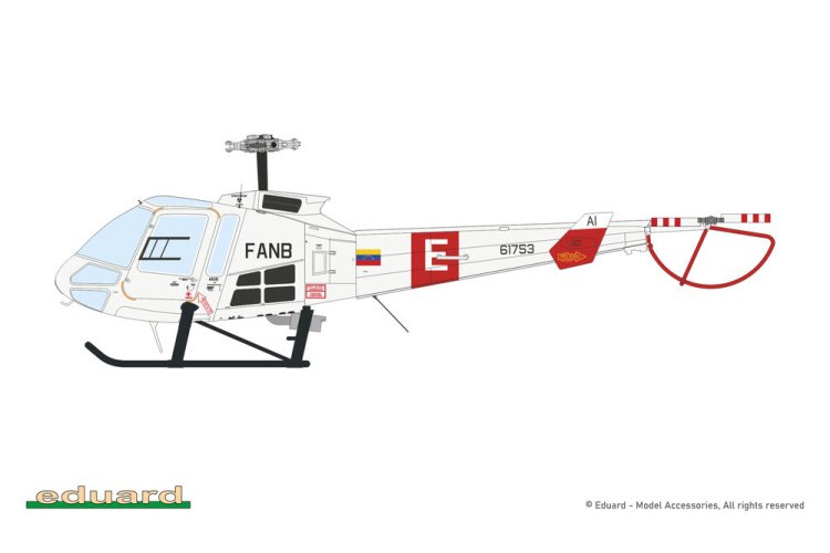 1:72 Eduard 972012 Enstrom 480 &ndash; American Helicopter - Edu972012 7 - EDU972012