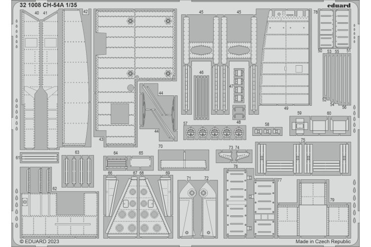 1:35 Eduard BIG33152 Accessoires for CH-54A - ICM - Edubig33152 3 - EDUBIG33152-XS