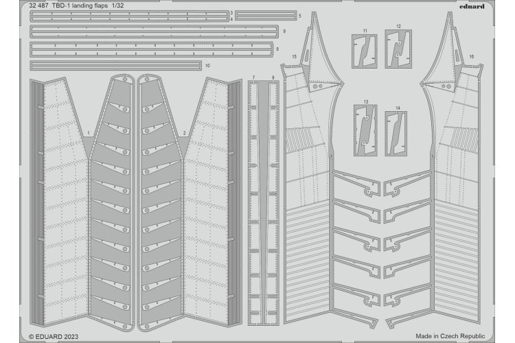 1:32 Eduard BIG33157 Accessoires for TBD-1 - Trumpeter - Edubig33157 xs 3 - EDUBIG33157-XS