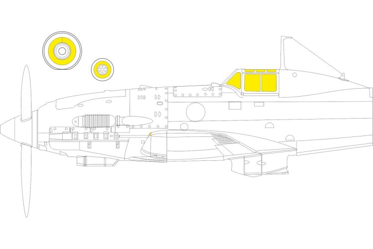 1:32 Eduard BIG33158 Accessoires voor MC.202 - Italeri - Edubig33158 xd 2 - EDUBIG33158-XD