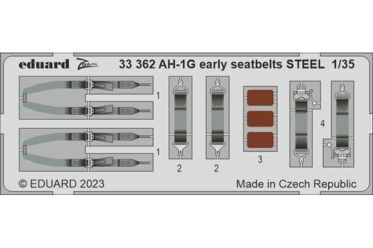1:35 Eduard BIG33159 Accessoires voor AH-1G Early - ICM - Edubig33159 xs 5 - EDUBIG33159-XS