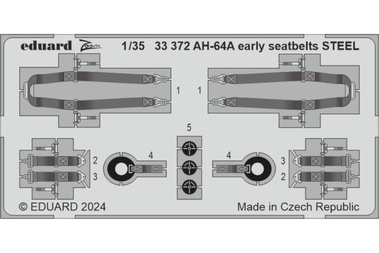 1:35 Eduard BIG33164 Accessoires voor AH-64A Vroeg - Trumpeter - Edubig33164 xs 3 - EDUBIG33164-XS