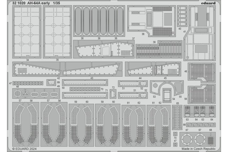 1:35 Eduard BIG33164 Accessoires voor AH-64A Vroeg - Trumpeter - Edubig33164 xs 4 - EDUBIG33164-XS