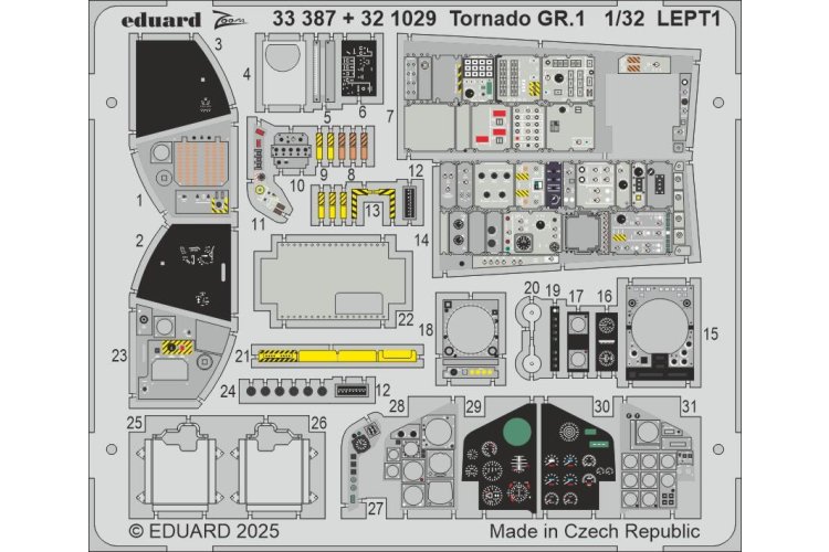 1:32 Eduard BIG33172 Accessories Set for Tornado GR.1 &ndash; Revell - Edubig33172 4 - EDUBIG33172