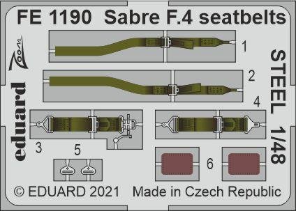1:48 Eduard BIG49295 Accessoires for Sabre F.4 - Airfix - Edubig49295 xs 1 - EDUBIG49295-XS