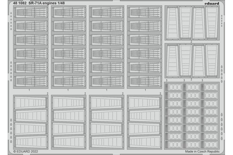 1:48 Eduard BIG49329 Accessoires for SR-71 A Blackbird - Revell - Edubig49329 5 - EDUBIG49329-XS