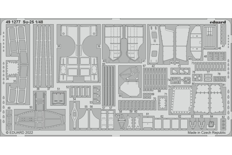 1:48 Eduard BIG49337 Accessoires for SU-25 - Zvezda - Edubig49337 2 - EDUBIG49337-XS