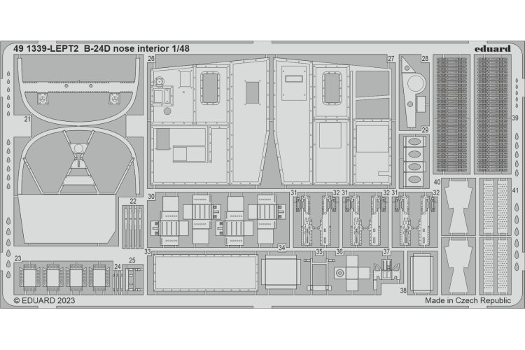 1:48 Eduard BIG49373 Accessoires for B-24D Part II - Revell - Edubig49373 2 - EDUBIG49373-XS