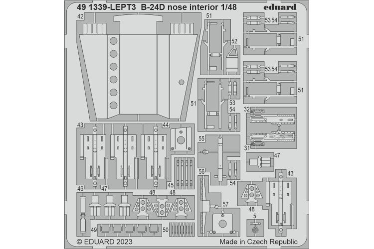 1:48 Eduard BIG49373 Accessoires for B-24D Part II - Revell - Edubig49373 3 - EDUBIG49373-XS