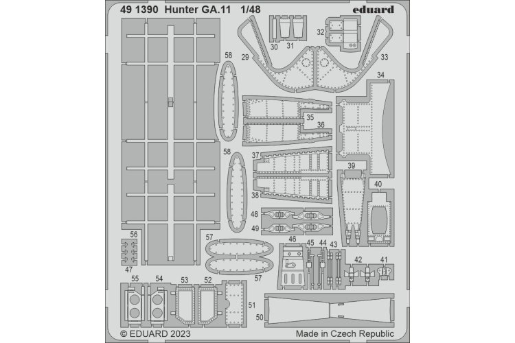 1:48 Eduard BIG49393 Accessoires for Hunter GA.11 - Airfix - Edubig49393 4913901 z2 - EDUBIG49393-XS