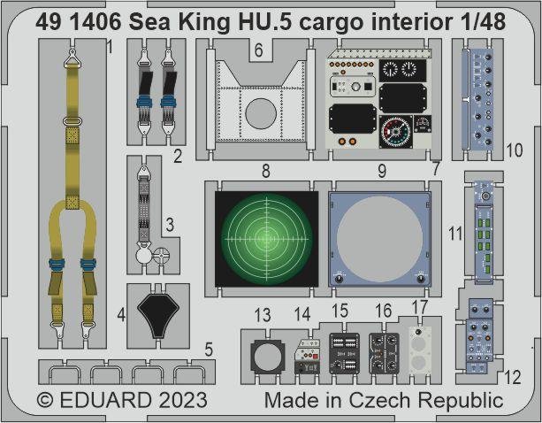 1:48 Eduard BIG49399 Accessoires voor Sea King HU.5 - Airfix - Edubig49399 xs 7 - EDUBIG49399-XS