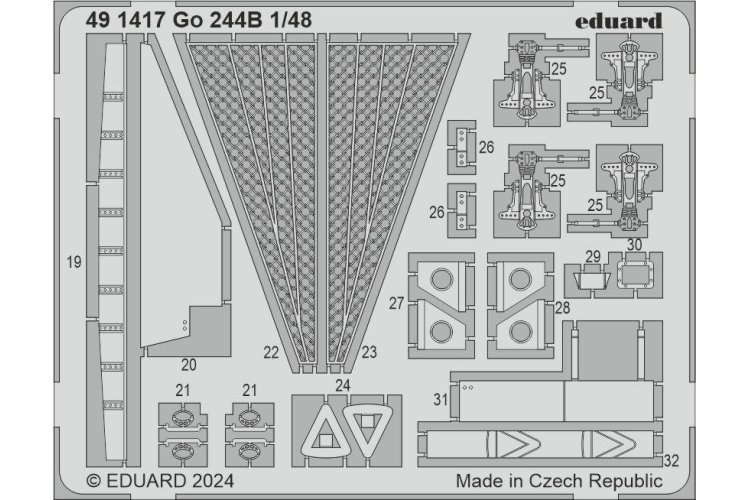 1:48 Eduard BIG49404 Accessories for Go 244B - ICM - Edubig49404 xs 8 - EDUBIG49404-XS