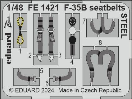 1:48 Eduard 49406 Accessoires voor F-35B - Tamiya - Edubig49406 xs 6 - EDUBIG49406-XS